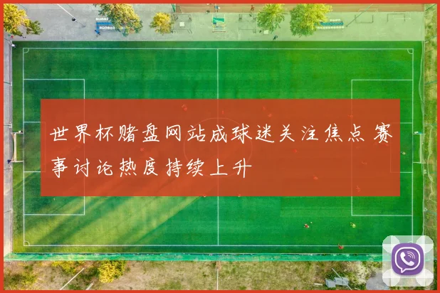 世界杯赌盘网站成球迷关注焦点 赛事讨论热度持续上升