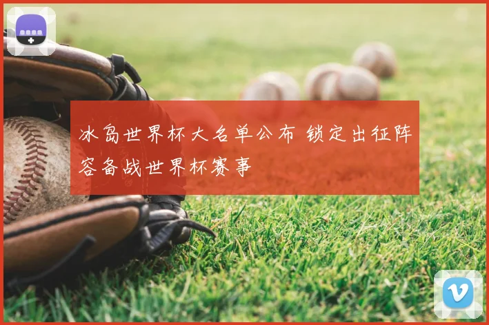 冰岛世界杯大名单公布 锁定出征阵容备战世界杯赛事